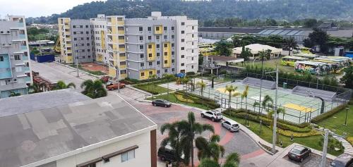 Το κτήριο όπου στεγάζεται  το διαμέρισμα