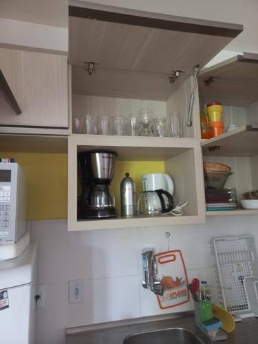 Η κουζίνα ή μικρή κουζίνα στο Terra de Gabriela e Jorge Amado,Todo refrigerado!