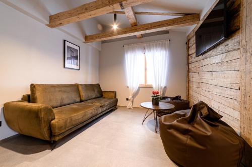 Χώρος καθιστικού στο Velta apartment Kuldīga