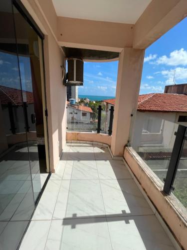 a view from the balcony of a house at Sol de Pirangi in Parnamirim