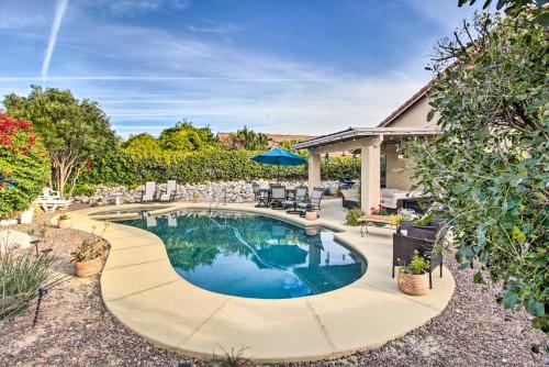 Tucson Retreat with Private Pool and Mtn Views
