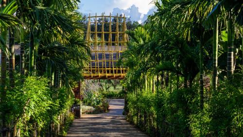 Ein Garten an der Unterkunft Hami Garden - Authentic & Natural Resort