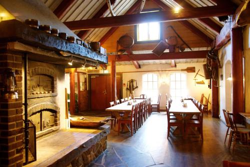 Coin salon dans l'établissement Byrkjedalstunet Hotell