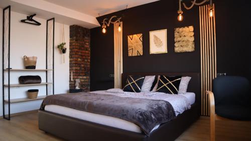 Postel nebo postele na pokoji v ubytování Gondola Apartment