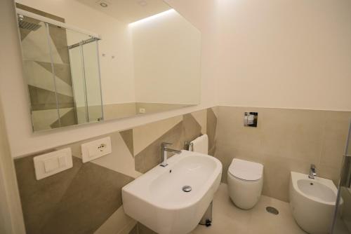 Koupelna v ubytování Brettia Guest Rooms