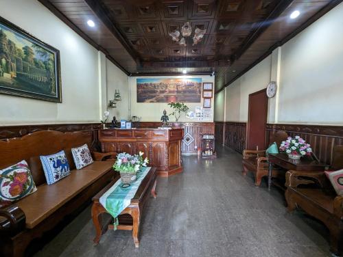 Ruang duduk di Reach Kunthea Guesthouse