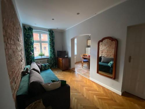 Posedenie v ubytovaní Apartament Koci Łeb