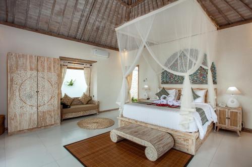 Katil atau katil-katil dalam bilik di Amaya Sebatu Villa