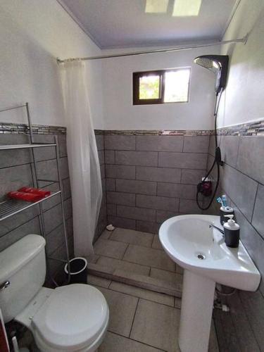 Koupelna v ubytování Tiny house PZ