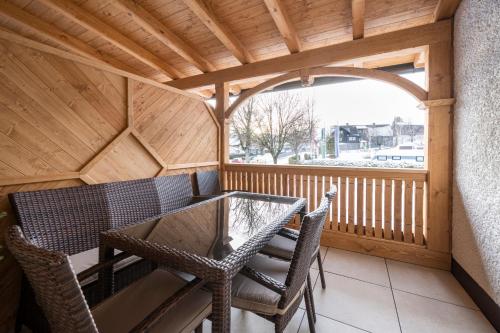 Un lugar para sentarse en Tauerncamping Apartment