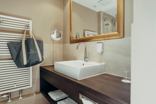 Koupelna v ubytování Wellness & Thermal Retreat Das Mühlbach