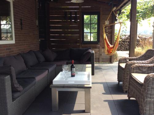 Zona d'estar a Bed & Breakfast De Stolp