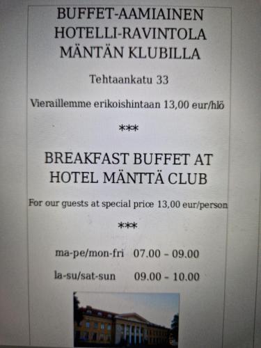 Billede fra billedgalleriet på Mäntylinnan Huoneistomajoitus i Mänttä