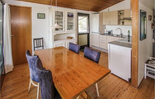 Η κουζίνα ή μικρή κουζίνα στο Cozy Home In Samsø With Wifi