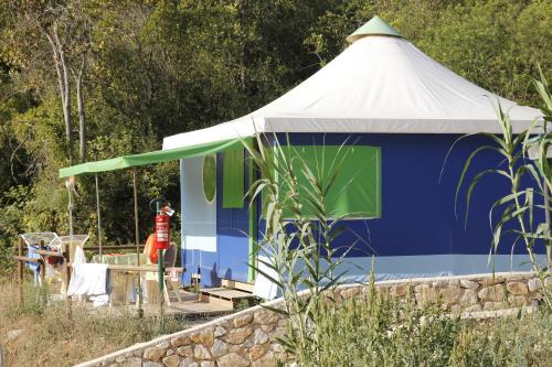 Zahrada ubytování Camping Village Canapai