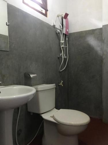 Koupelna v ubytování H S Home Stay