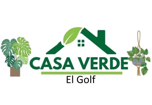 een logo voor Casa Verde el Golf bij Casa Verde El Golf in Barranquilla