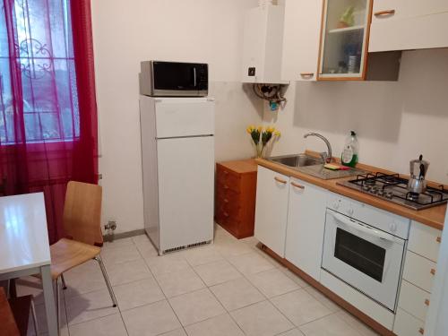 Kuchyň nebo kuchyňský kout v ubytování Venice Real Guesthouse