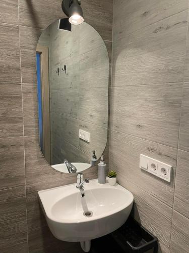 Bilik mandi di Izabelės apartamentai