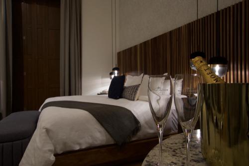Ένα ή περισσότερα κρεβάτια σε δωμάτιο στο Nueve 25 Hotel Boutique