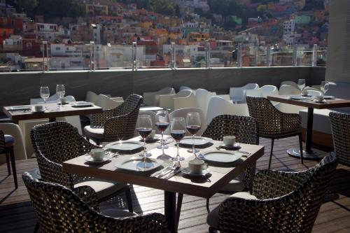 Εστιατόριο ή άλλο μέρος για φαγητό στο Nueve 25 Hotel Boutique