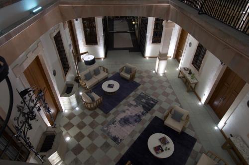 Χώρος καθιστικού στο Nueve 25 Hotel Boutique