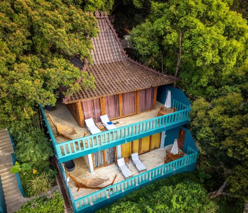Κήπος έξω από το Karuna El Nido Villas