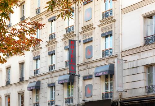 El edificio en el que está el hotel
