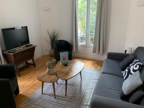 Nice Grand appartement face jardin