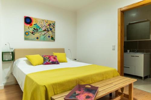 Postel nebo postele na pokoji v ubytování Casa Luz