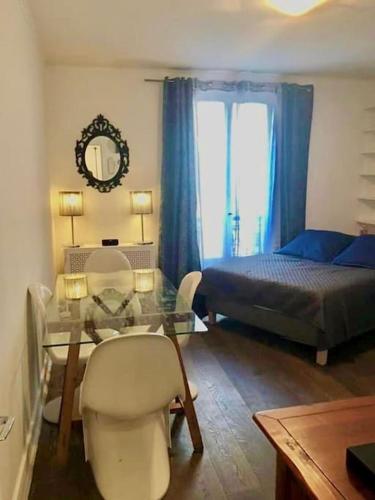 Posteľ alebo postele v izbe v ubytovaní Habitation CASSIOPEE