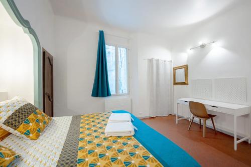 Posteľ alebo postele v izbe v ubytovaní Spacieux - Cosy - Hypercentre - NETFLIX - FREE WIFI