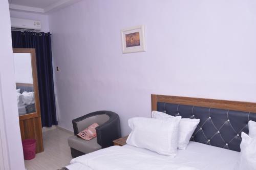 Akure Airport Hotelにあるベッド