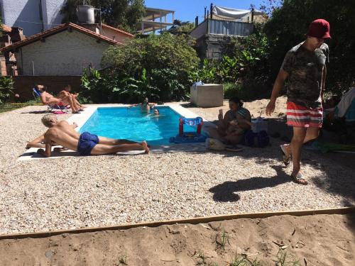 El plano del piso de Panorama Villa Gesell