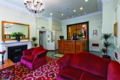 Lobbyen eller receptionen på Grange Lancaster Hotel
