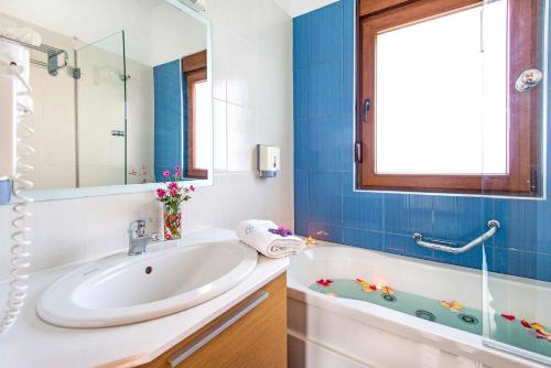 Kylpyhuone majoituspaikassa Villa Kiotari Meliti