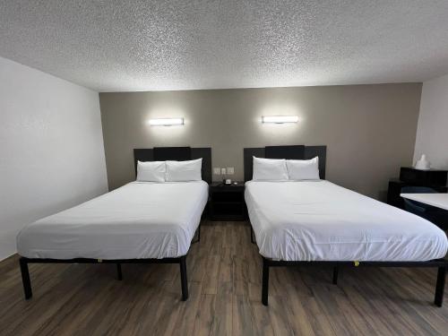 Ένα ή περισσότερα κρεβάτια σε δωμάτιο στο Motel 6-Orange, CA - Anaheim