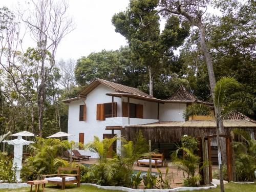 Zahrada ubytování Villa Sagui Trancoso
