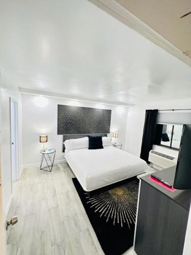 Hotel ZAZZにあるベッド