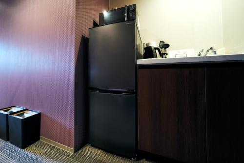 Cucina o angolo cottura di Rakuten STAY Kokura Station Standard Twin Room with counter table