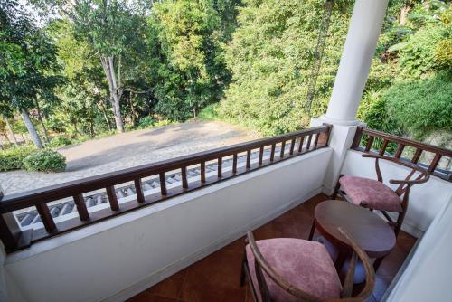 Ein Balkon oder eine Terrasse in der Unterkunft Kingsman House
