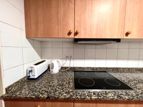 Η κουζίνα ή μικρή κουζίνα στο Apartament Boet - Ainet de Cardós - L'Amfitriona