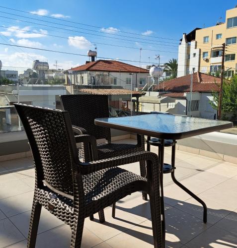 Balkón nebo terasa v ubytování ICEBUILD APARTMENTS