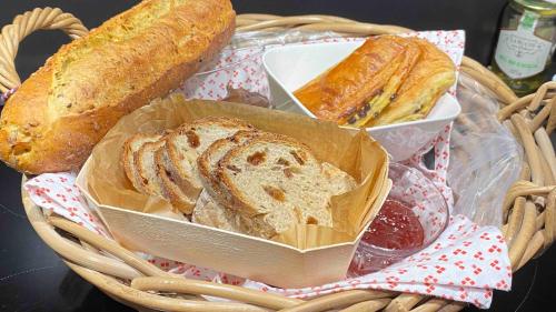 Mad på bed and breakfast-stedet eller i nærheden