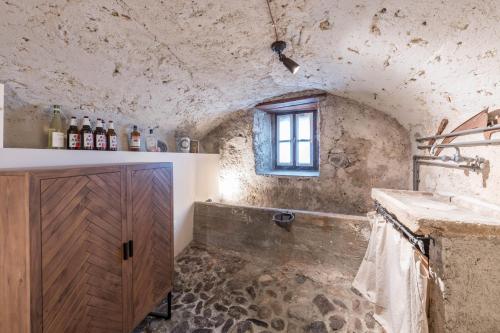 Ett badrum på Casale Riviera