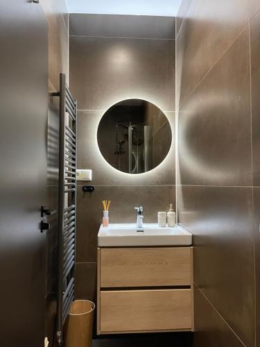 A bathroom at Apartmán FREYA