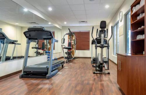 Fitness centrum a/nebo fitness zařízení v ubytování Holiday Inn Express & Suites Hebron - Cincinnati Airport by IHG