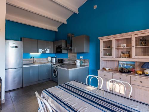 Kuchyň nebo kuchyňský kout v ubytování Holiday Home Pietralunga-1 by Interhome