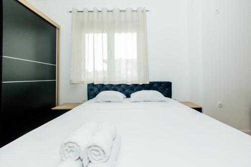 Postel nebo postele na pokoji v ubytování Apartments Bojku