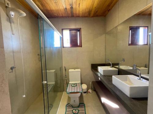 Koupelna v ubytování Beach Suites Villa Drisana
